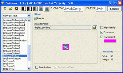 JSkinMaker screenshot 25Kb